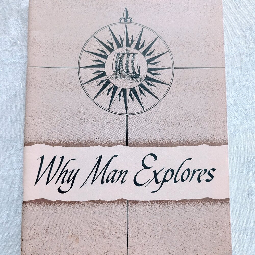 VTG 1976 NASA Why Man Explores Symposium Booklet CIT Bicentennial Langley